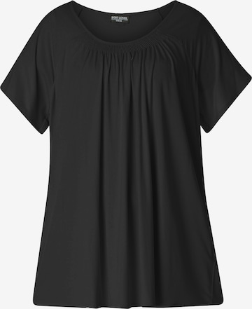 BASE LEVEL CURVY Shirt 'Yokia' in Schwarz: predná strana