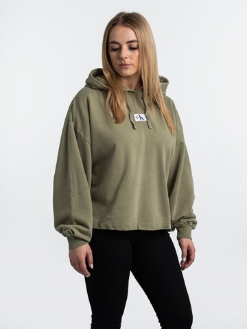 Calvin Klein Jeans Sweatshirt in Grün