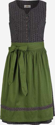 ALMSACH Dirndl in Anthracite / Apple / Red / White, Item view