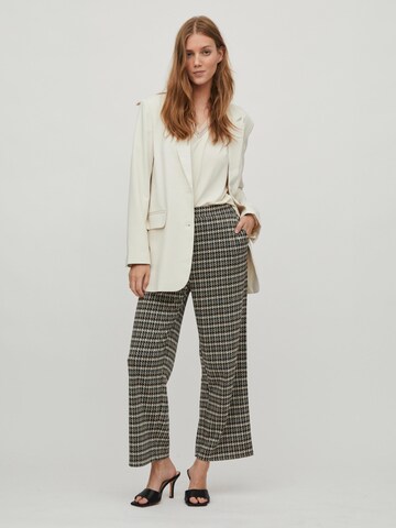 VILA Wide leg Broek 'Raja' in Zwart