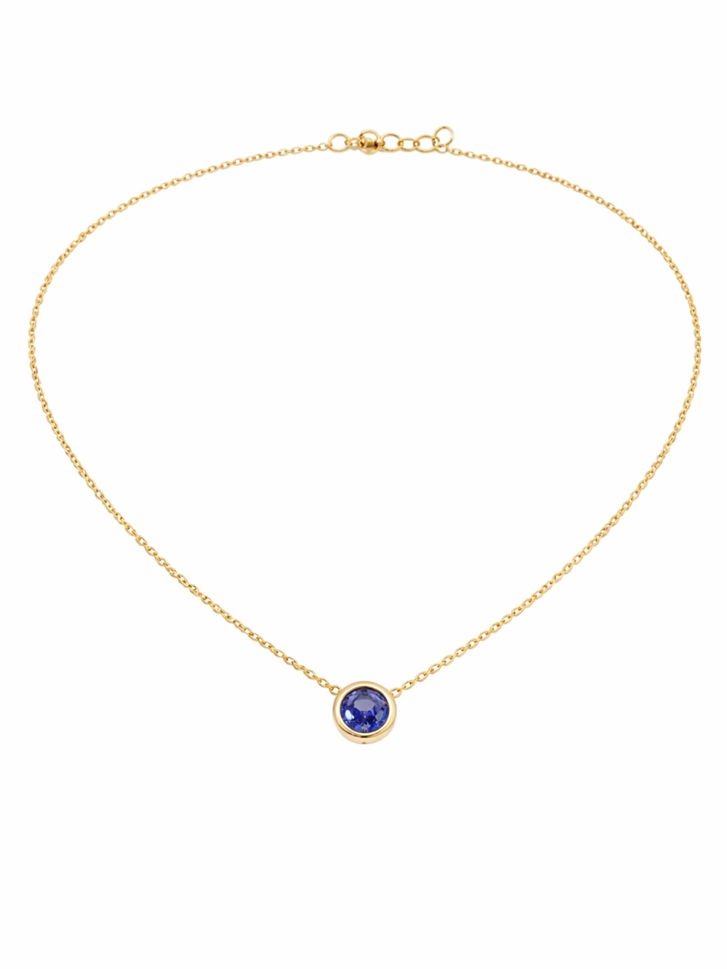 Pure Schmuck Kette‌‌ in Blau: Vorderseite