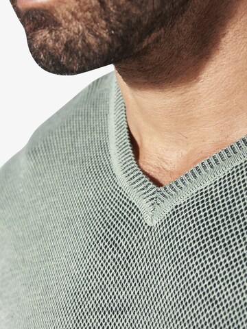 Jan Vanderstorm Pullover 'Keimo' in Grün