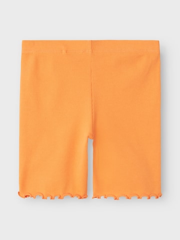Coupe slim Pantalon 'HARA' NAME IT en orange
