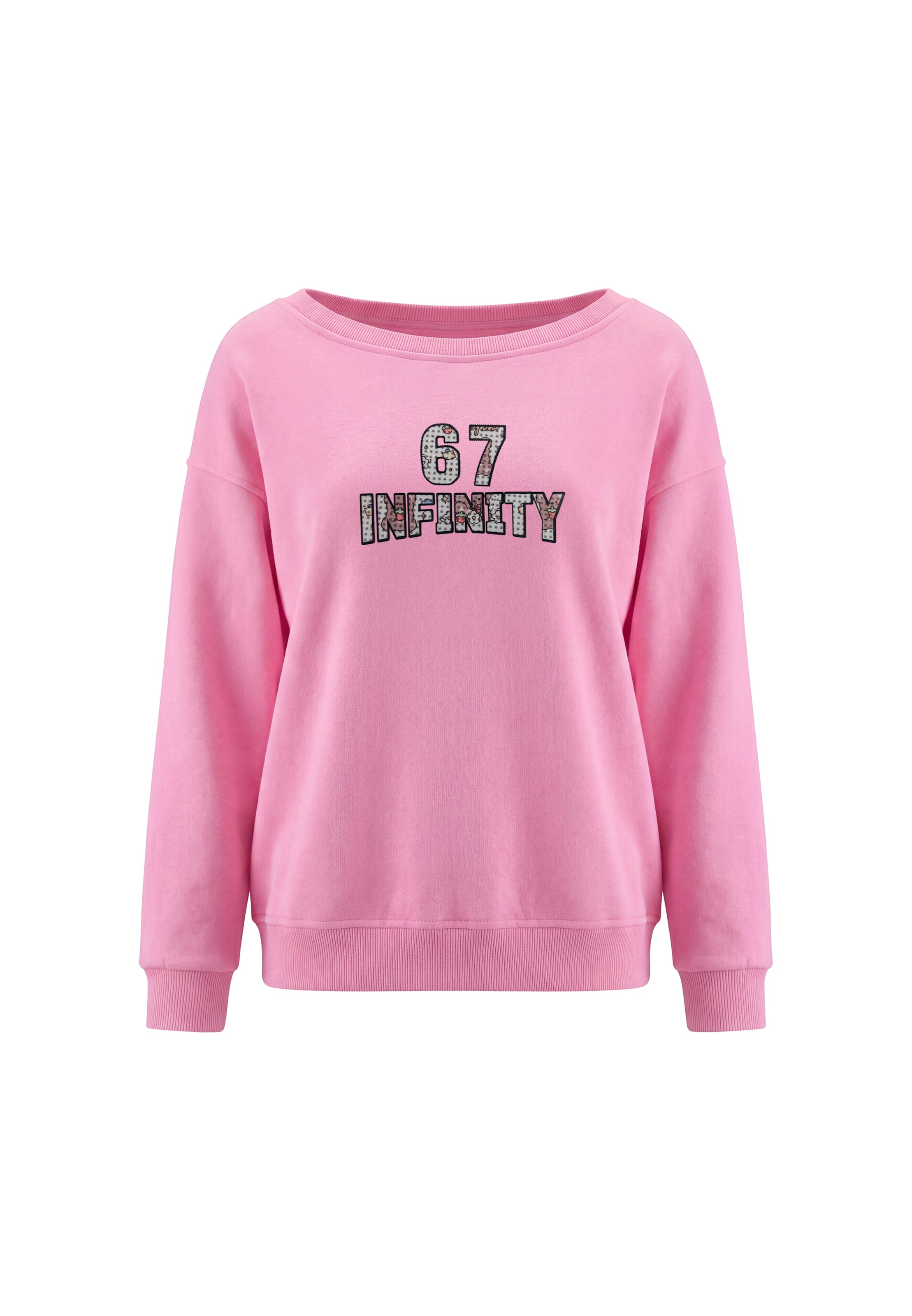 Sweat-shirt MYMO en rose : devant