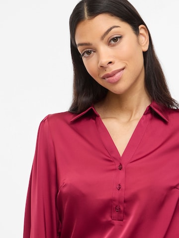 VILA Bluse 'VIEnna' i rød
