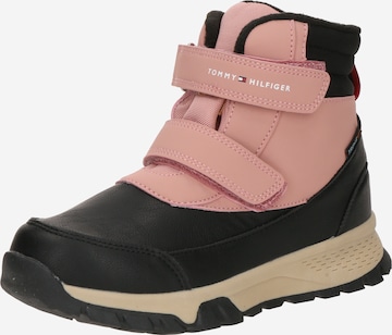 juoda TOMMY HILFIGER Sniego batai 'SCOTTIE': priekis