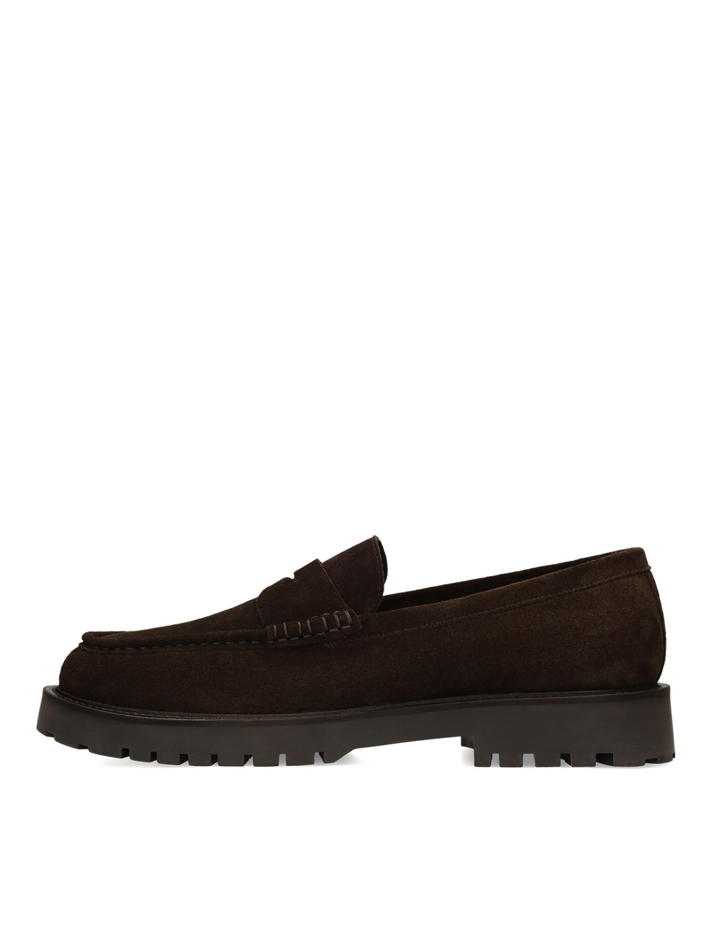 Mocassin MANFIELD en marron : devant