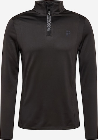 PROTEST Athletic Sweatshirt 'Will' in Black: front