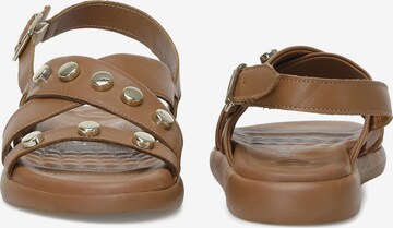 Nine West Strap Sandals in Brown