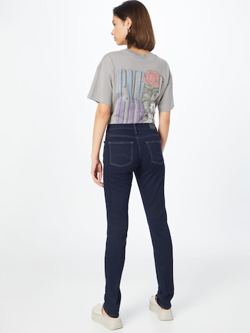 MUSTANG Slimfit Jeans 'Rebecca' in Blauw