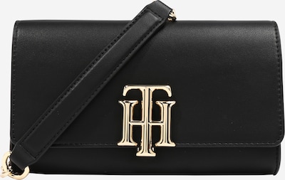TOMMY HILFIGER Clutch in gold / schwarz, Produktansicht