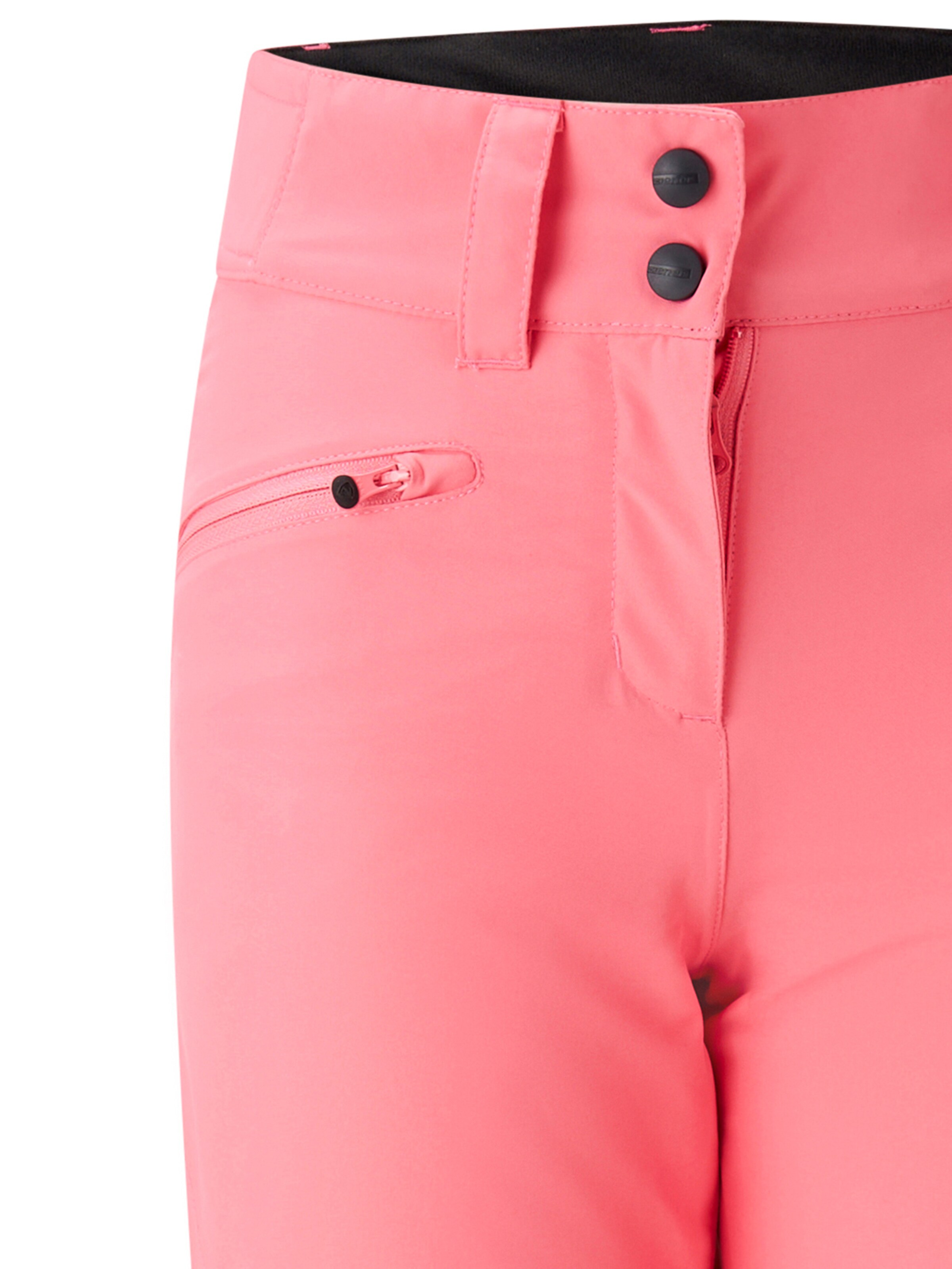 ZIENER Regular Workout Pants 'ALIN-Z' in Red