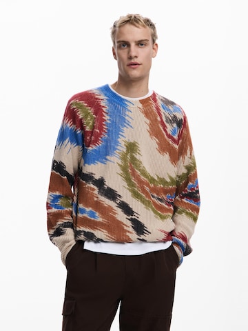 Desigual Sweatshirt in Brown: front