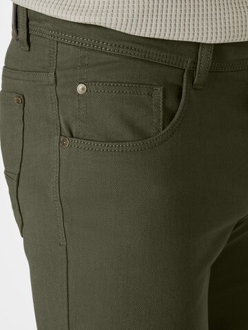 PADDOCKS Slimfit Hose in Grün