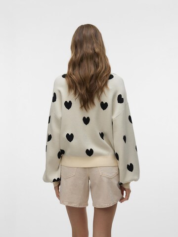 VERO MODA Trui 'VMNew Someone' in Beige