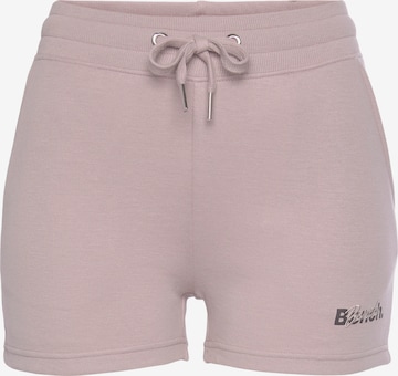 BENCH Regular Workout Pants in Pink: front