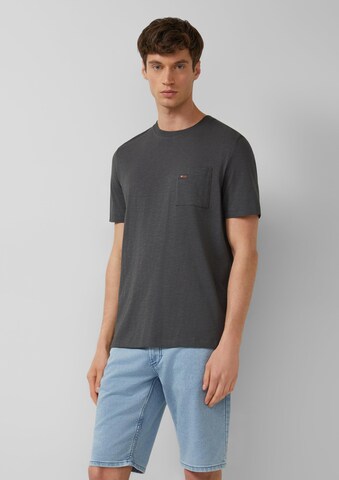 s.Oliver Shirt in Grijs: voorkant