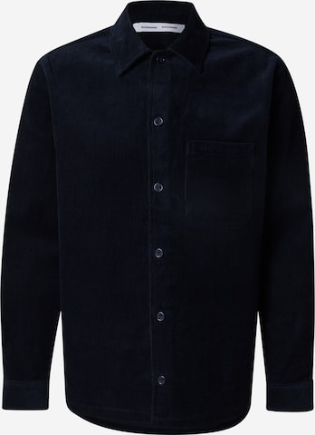Coupe regular Chemise 'Sadamon' Samsøe Samsøe en noir : devant