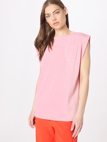 Coster Copenhagen T-shirt i rosa: framsida