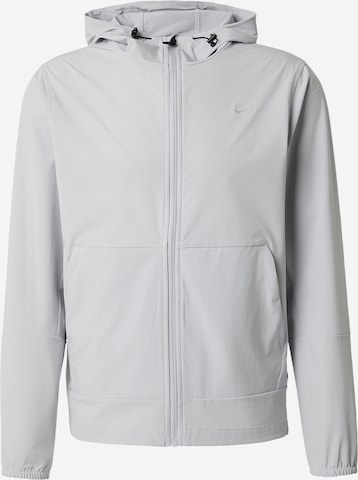 Veste de sport 'Repel Unlimited' NIKE en gris : devant