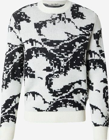 Only & Sons Svetr 'ONSCLARK' – bílá: přední strana