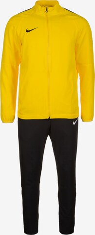 Survêtement NIKE en jaune : devant