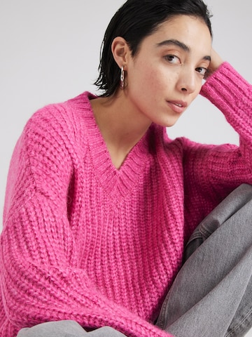 Herrlicher Sweater 'Lottina' in Pink
