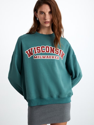 Sweat-shirt Grimelange en vert