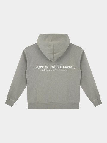 Last Bucks Bluza rozpinana 'Last Bucks | Capital Zip Hoodie' w kolorze szary