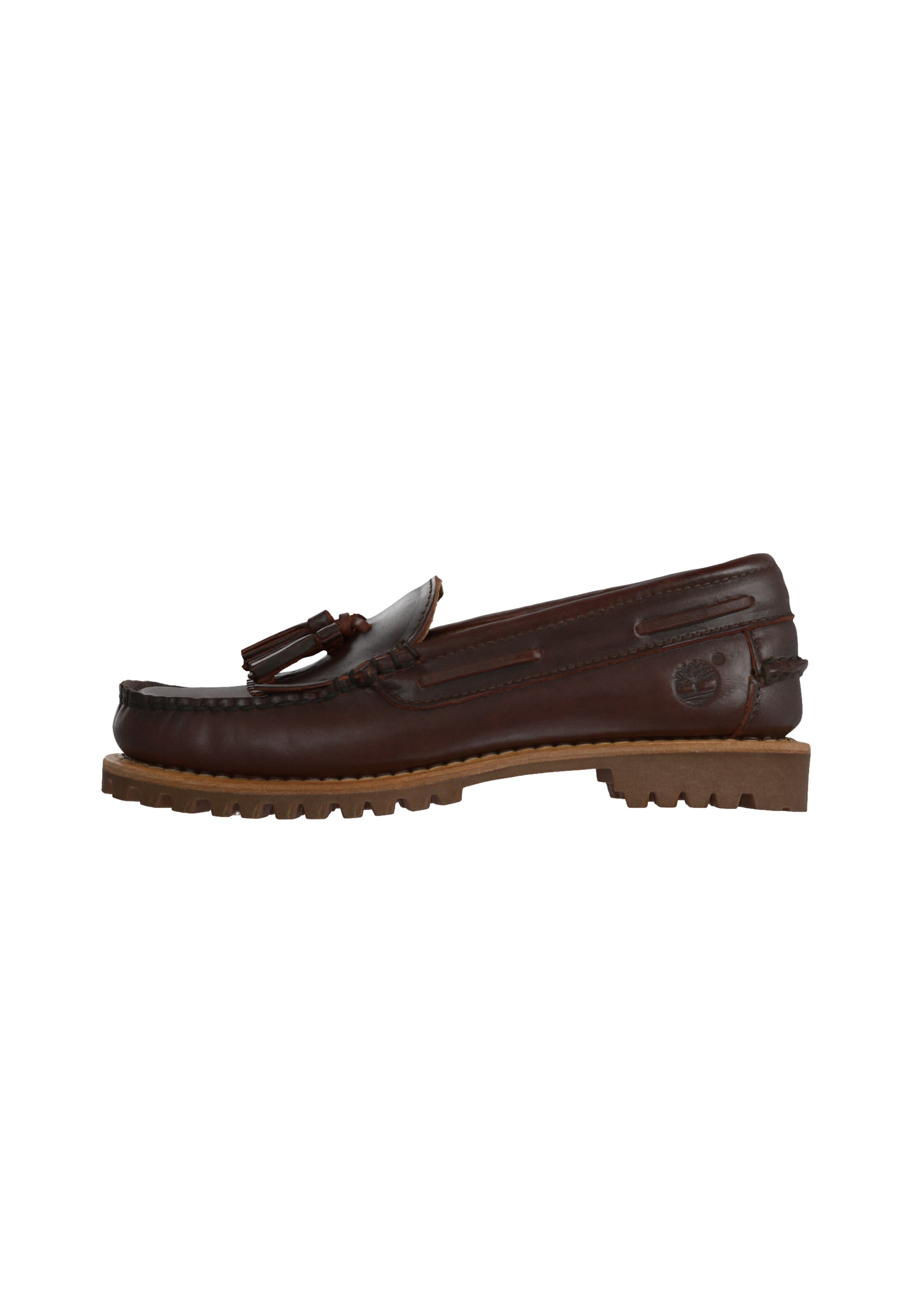 Mocassin 'AUTHENTIC' TIMBERLAND en rouge : devant
