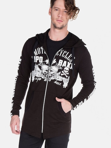 CIPO & BAXX Sweatvest in Zwart