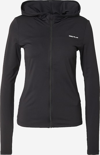 ONLY PLAY Urheilullinen collegetakki 'Mila' värissä hopeanharmaa / musta / valkoinen, Tuotenäkymä