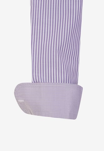 DENIM CULTURE Regular fit Button Up Shirt 'Donovan' in Purple