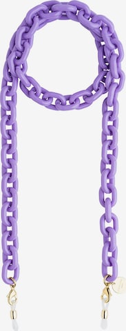 Cheeky Chain Munich Brillenkette 'Tokio' in Lila: Vorderseite
