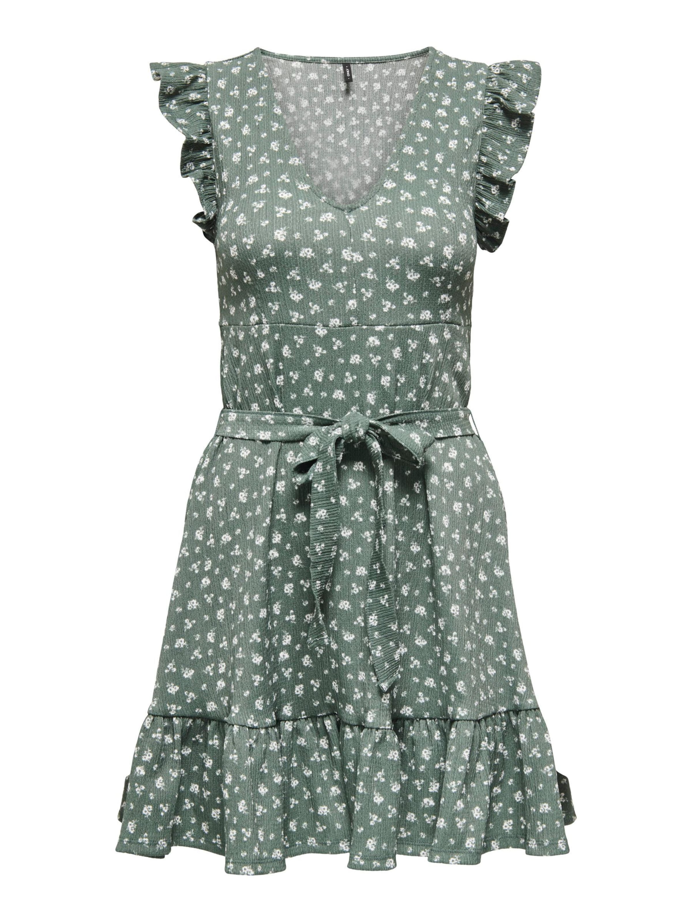 Robe 'ONLHillary' ONLY en vert : devant