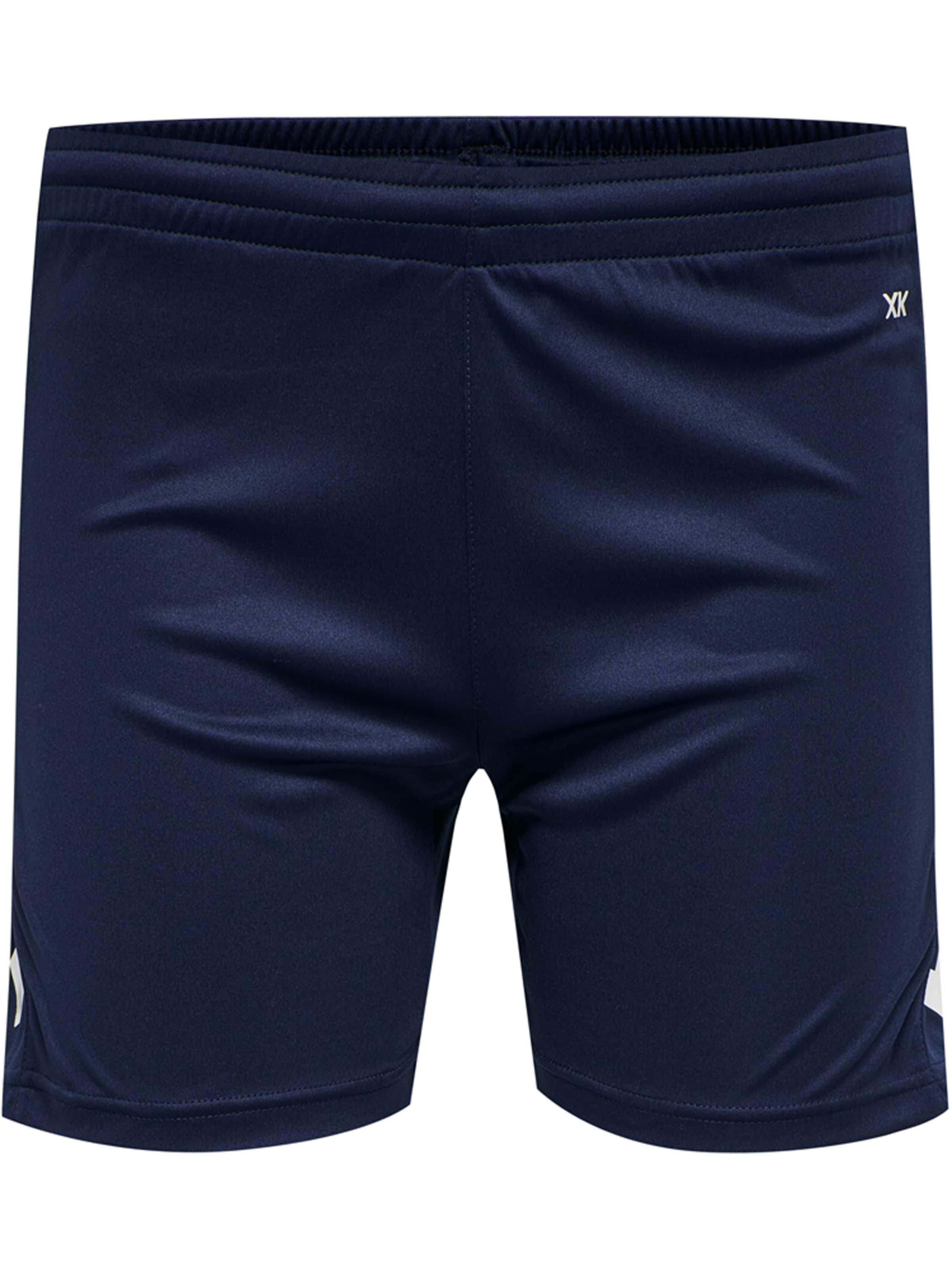 Hummel Regular Sportbroek in Blauw: voorkant