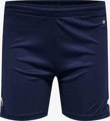 Hummel - Regular Calças de desporto em azul: frente