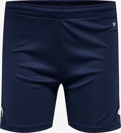 Hummel Pantalon de sport en marine / blanc, Vue avec produit