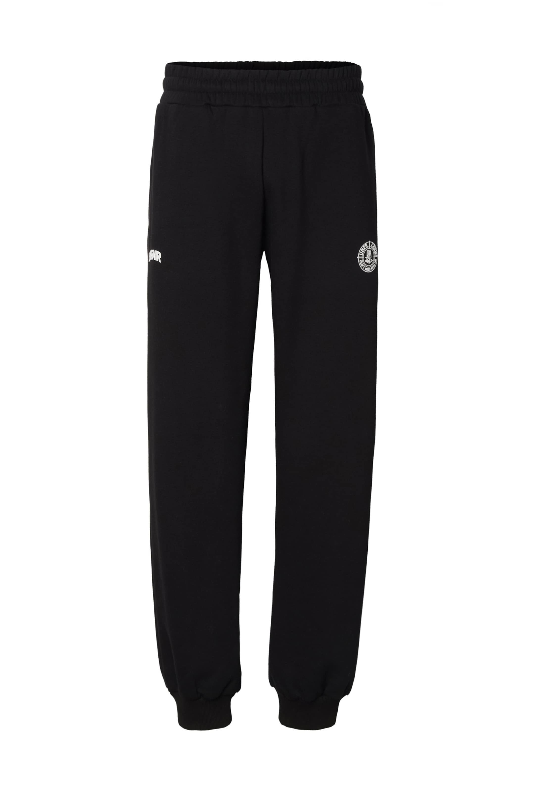 Unfair Athletics Tapered Broek in Zwart: voorkant