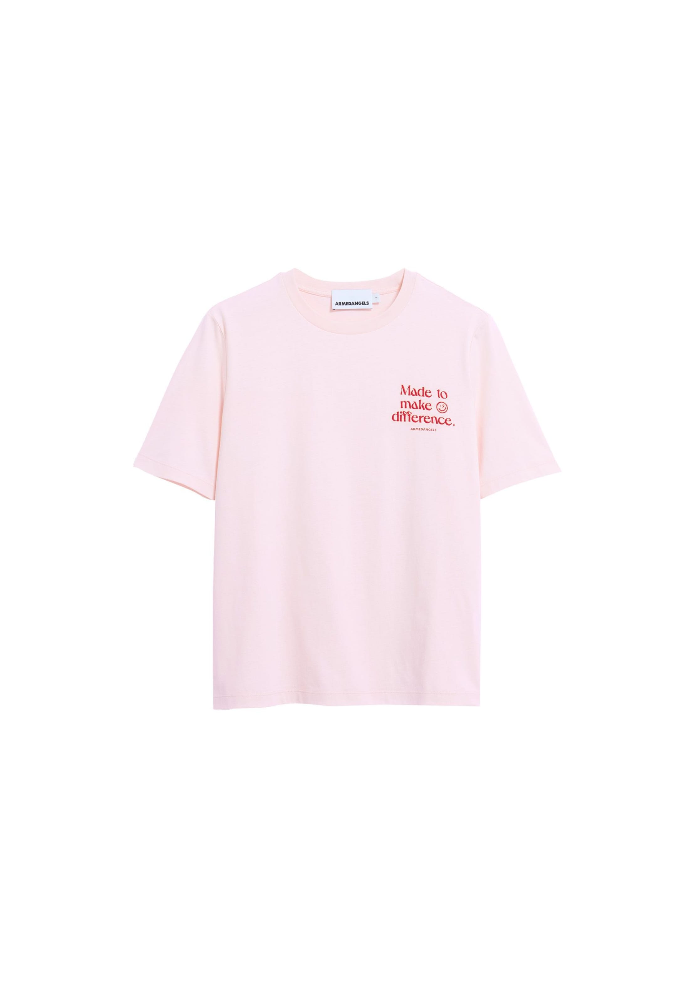 ARMEDANGELS Shirt in Pink: front