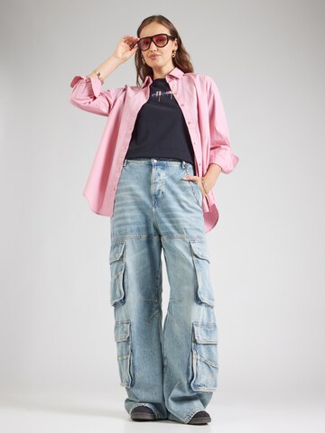 ELLESSE Shirt 'Station' in Zwart