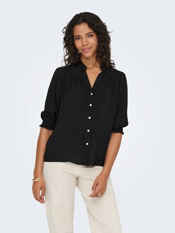 Camicia da donna 'ONLRaya' di ONLY in nero: frontale