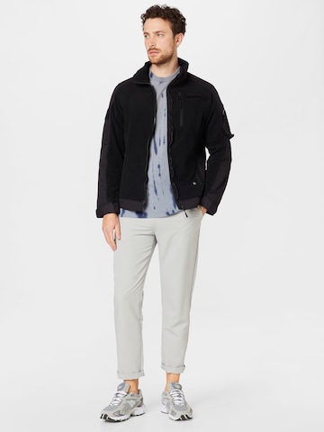 Brandit Fleece Jacket in Black