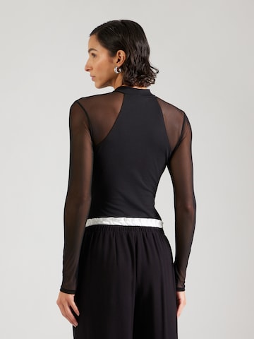 ABOUT YOU Shirt bodysuit 'Marika' in Black