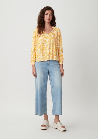 comma casual identity Blouse in Geel