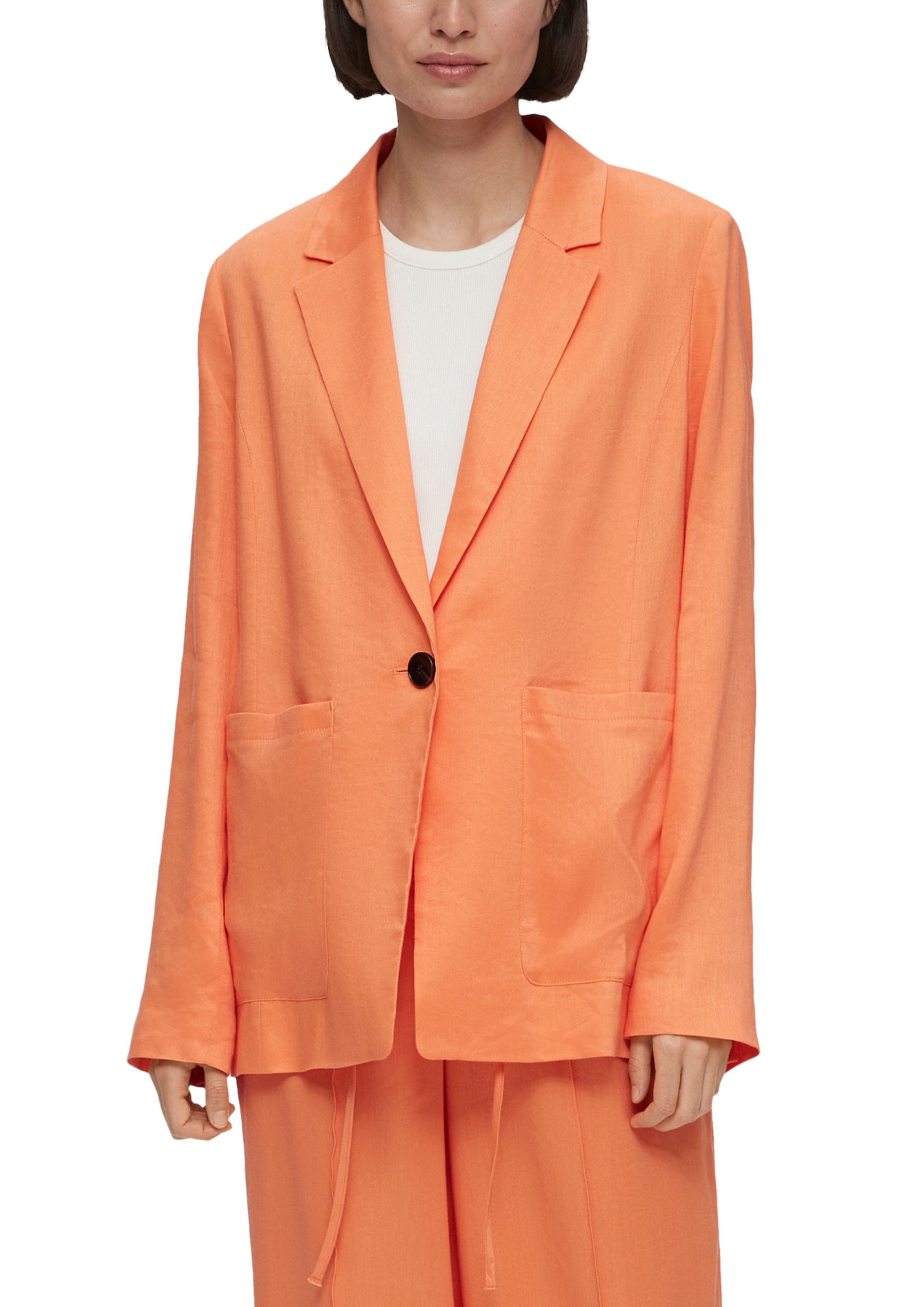 s.Oliver BLACK LABEL Blazers in Oranje