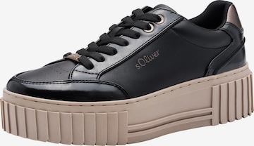s.Oliver Sneaker in Schwarz: Vorderseite