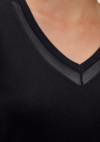 Pull-over COMMA en noir