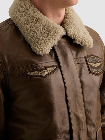 PME Legend Kurtka przejściowa 'Hudson bomber jacket' w kolorze brązowy