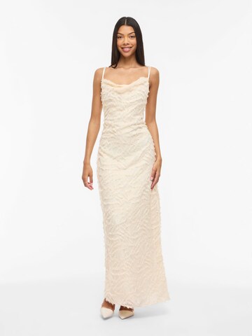 VILA Dress 'VIKATTY' in Beige: front